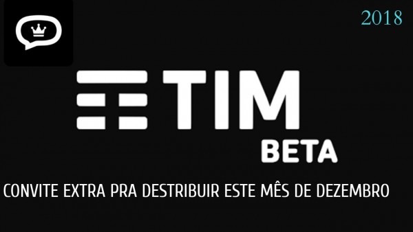 Clientes beta lab podem distribuir convite extra para o tim beta Clientes beta lab podem distribuir convite extra para o tim beta