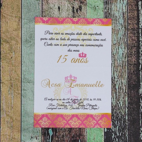 40 convites de 15 anos diferentes modernos criativos oferta