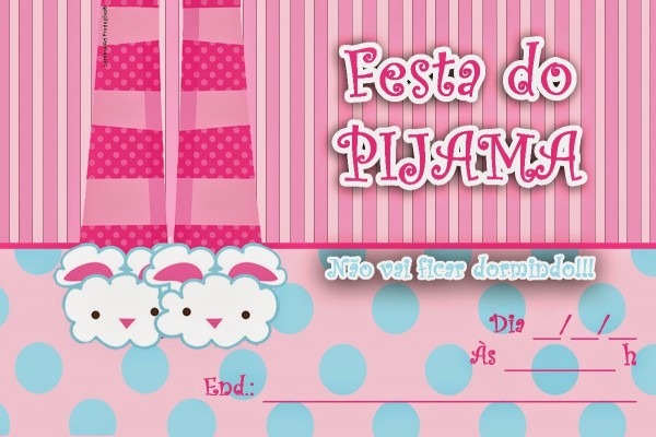 Dicas para organizar uma festa do pijama Dicas para organizar uma festa do pijama