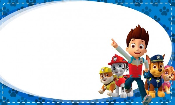 Etiqueta escolar personalizada patrulha canina Etiqueta escolar personalizada patrulha canina