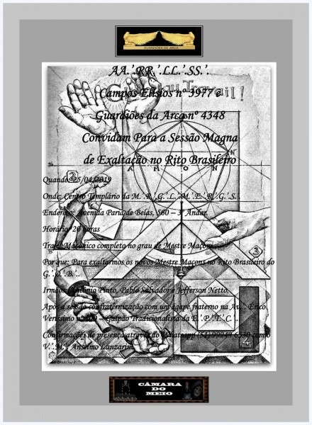 Blog dos maÃons antigos livres e aceitos       convite a sessÃo