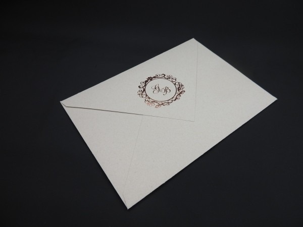 Convite casamento clássico reciclato bico Convite casamento clássico reciclato bico