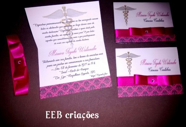 Convite de formatura no elo7 Convite de formatura no elo7