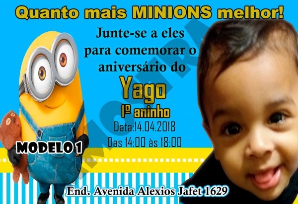 Convite personalizado com imã no elo7 Convite personalizado com imã no elo7