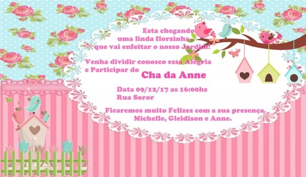 Convite personalizado online + brinde Convite personalizado online + brinde