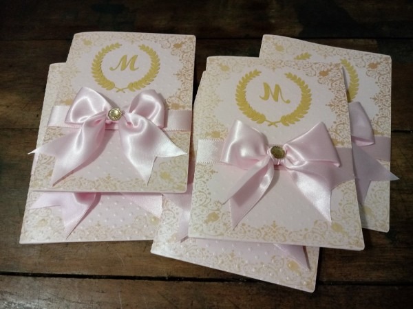 Convite realeza luxo ii