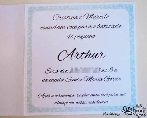 Dizeres para batizado bonito de convite artesanal anivers rio Dizeres para batizado bonito de convite artesanal anivers rio