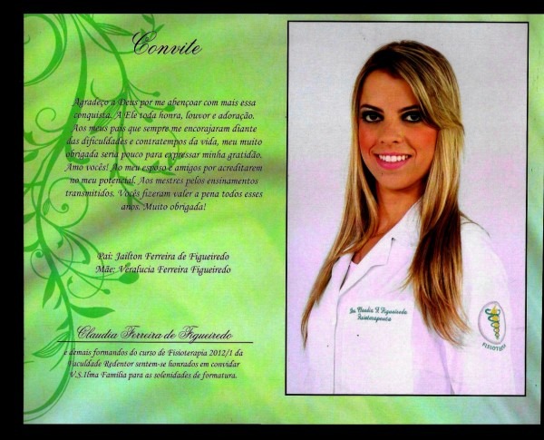 Frases para convite formatura ltimas formatura de fisioterapia