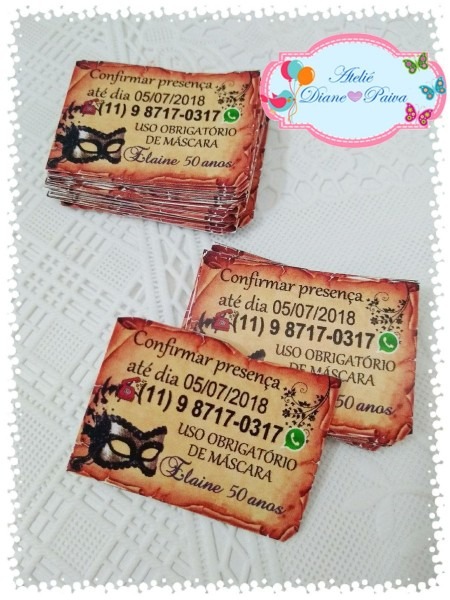 Tag confirmação de presença no elo7 Tag confirmação de presença no elo7