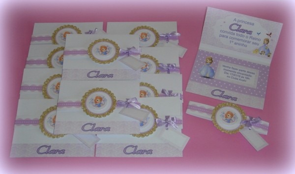 20 convites personalizados 3d