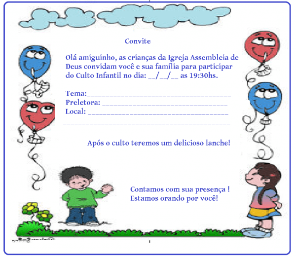 Novos modelos de convites para ebd esse mod Novos modelos de convites para ebd esse mod