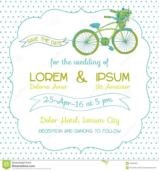 Cartão do convite do casamento Cartão do convite do casamento