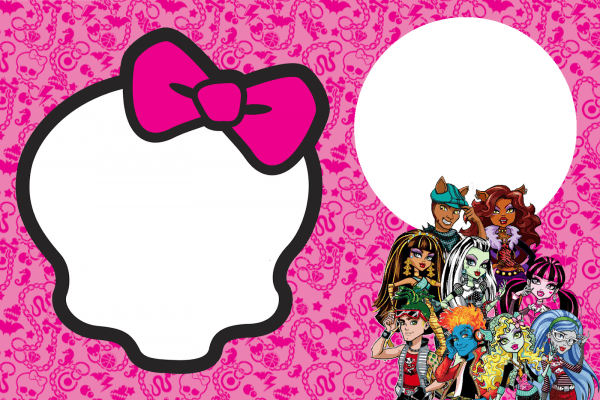 Center kit digital grátis para imprimir monster high center Center kit digital grátis para imprimir monster high center