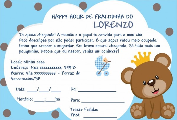 Happy hour de fraldinha para menino ( lorenzo ) Happy hour de fraldinha para menino ( lorenzo )