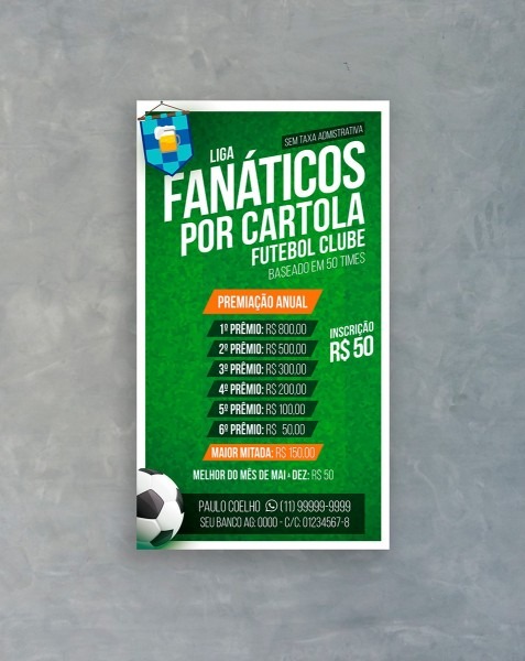 Convite digital cartola no elo7 Convite digital cartola no elo7