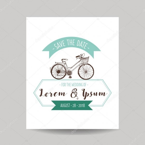 Cartão de convite de casamento Cartão de convite de casamento