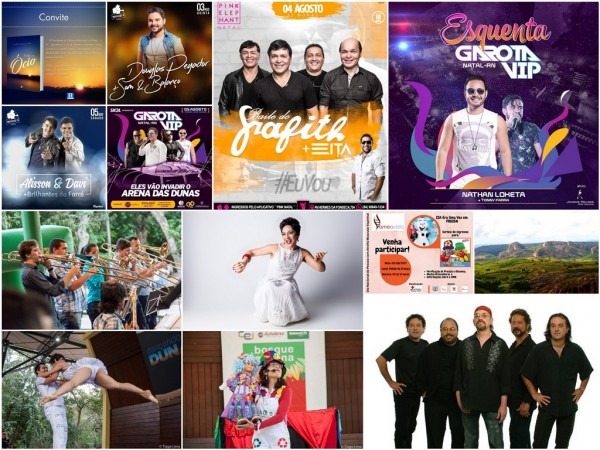 Agenda do fim de semana (3 a 6 de agosto) â hilneth correia Agenda do fim de semana (3 a 6 de agosto) â hilneth correia