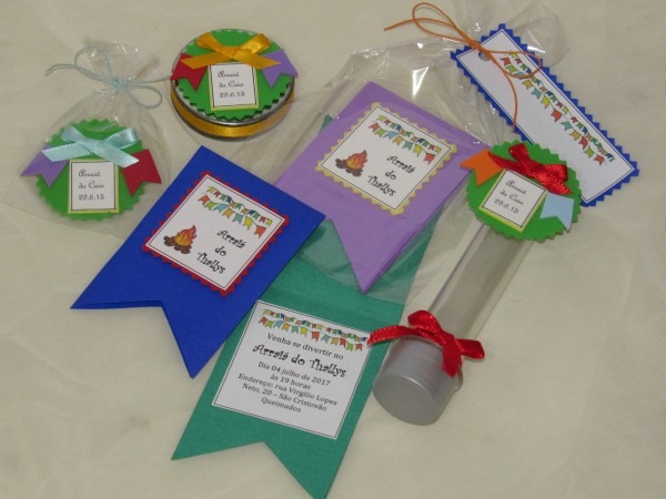 Kit convite + lembrancinhas festa junina no elo7 Kit convite + lembrancinhas festa junina no elo7