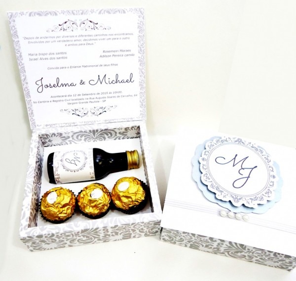 Ltimas de convite para padrinhos casamento comprar no elo7 mimos