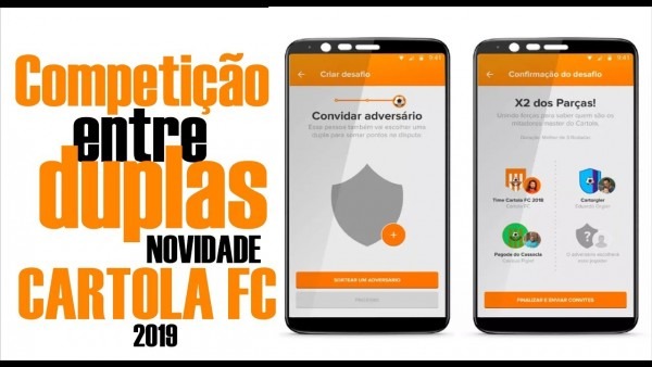 CompetiÃÃo entre duplas no cartola fc tutorial CompetiÃÃo entre duplas no cartola fc tutorial