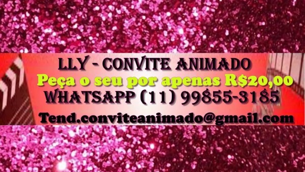 Lly convite animado Lly convite animado