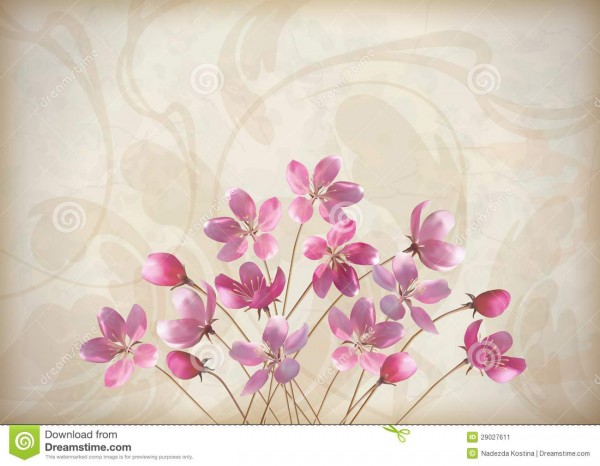 Convite floral do casamento chique gasto do vintage ilustraÃ§Ã£o do