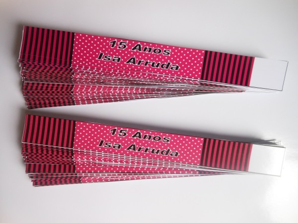 Pulseira vip 15 anos pink e preto no elo7 Pulseira vip 15 anos pink e preto no elo7