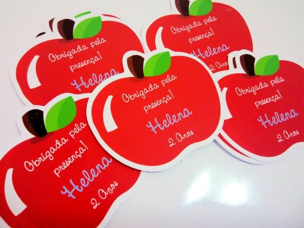 Tag maça no elo7 Tag maça no elo7