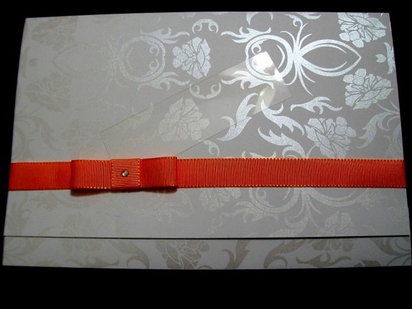 Elegante de convites para casamento feito a m o convite no elo7